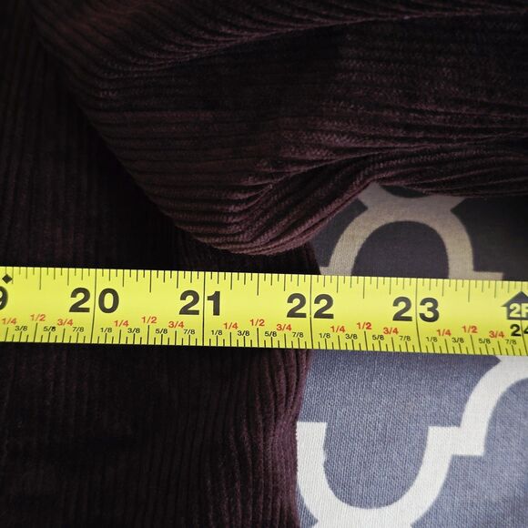 Banana Republic Wide Wale Costa Coffee Brown Corduroy Oversized Blazer Size 14 - Picture 16 of 16